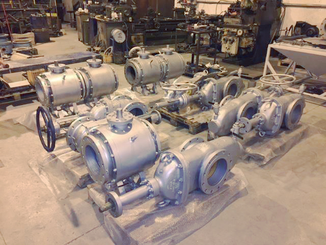 lavorazione valvole industriali