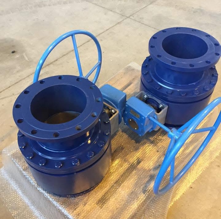 ripristino verniciatura e collaudo valvole industriali a Sfera